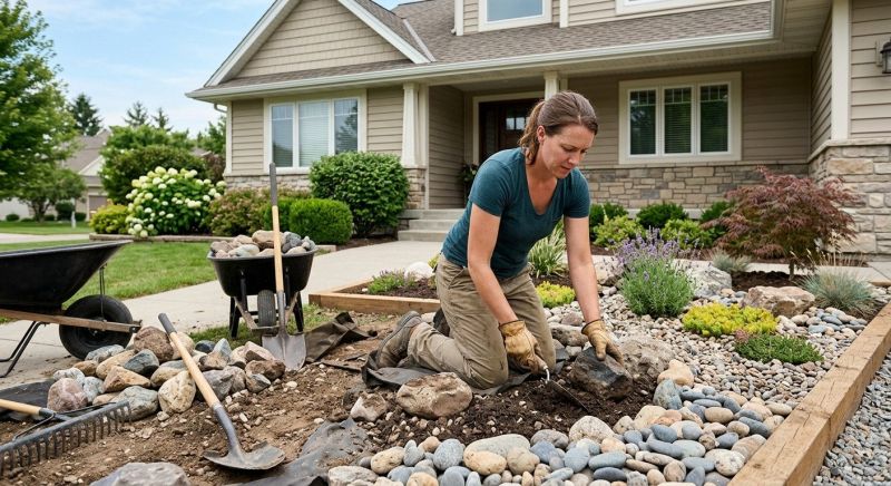 Rock Garden Installation in Ventura County, CA