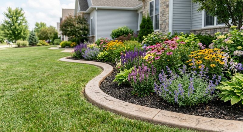 Flowerbed Curbing Installation in Honolulu, HI