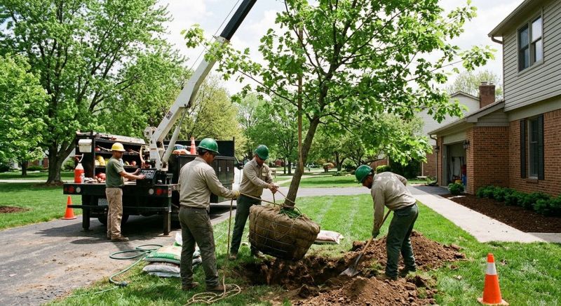 Maple Tree Planting in Ventura County, CA